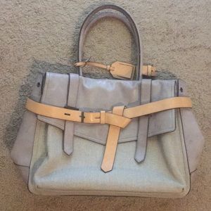 Reed Krakoff grey/tan handbag